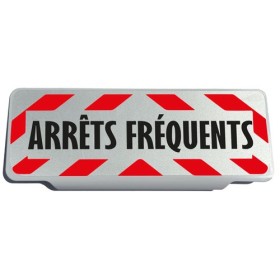 Clip Pare Soleil Arrêts-fréquents Rétro-Réfléchissant