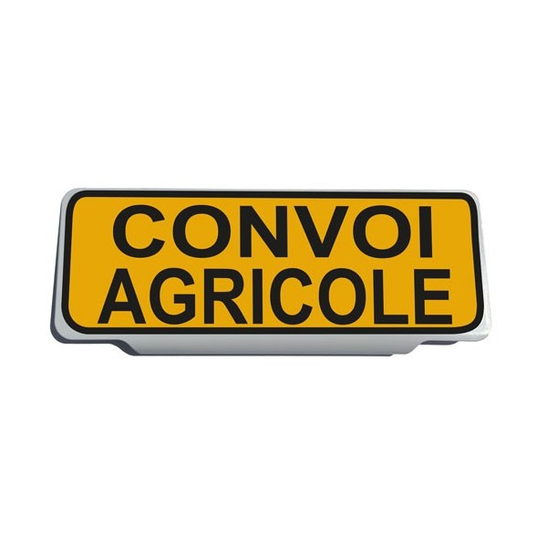 Clip Pare Soleil Convoi Agricole Rétro-Réfléchissant