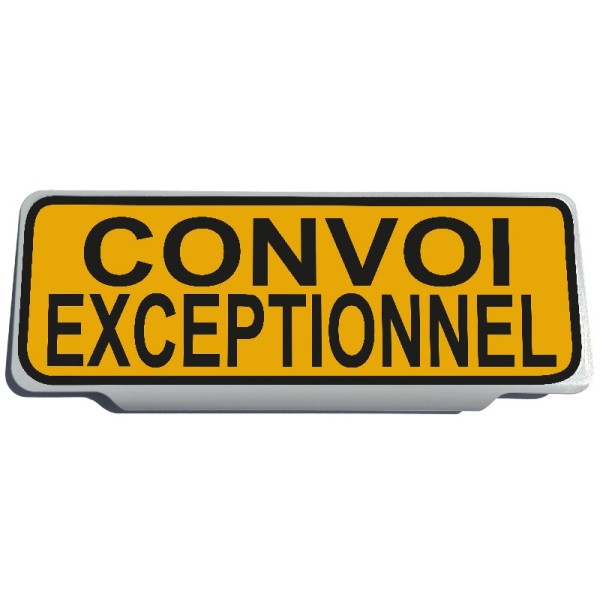 Clip Pare Soleil Convoi Exceptionnel Rétro-Réfléchissant