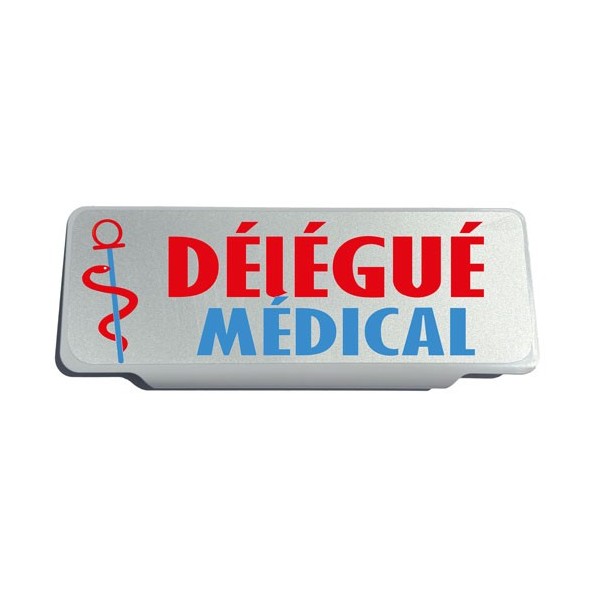 Clip Pare Soleil Délégué Médical Rétro-Réfléchissant