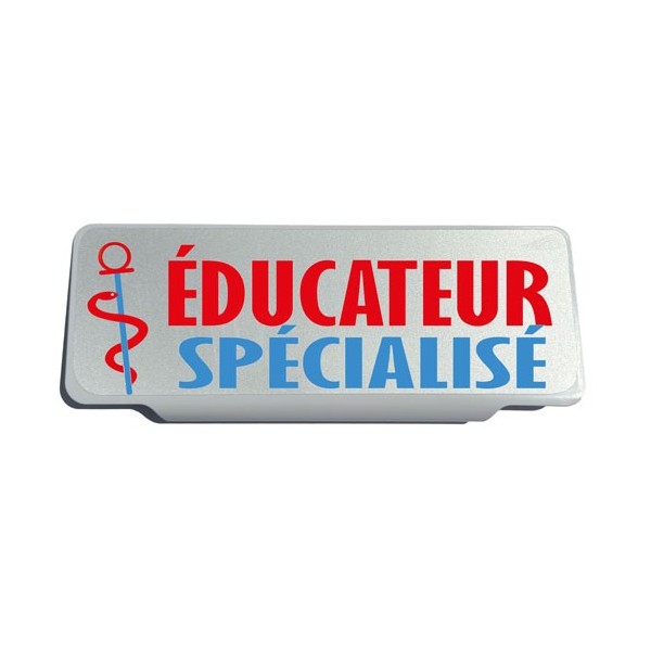 Clip Pare Soleil Educateur Spécialisé Rétro-Réfléchissant
