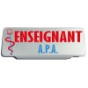 Clip Pare Soleil Enseignant APA Rétro-Réfléchissant