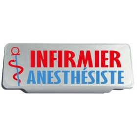 Clip Pare Soleil Infirmier Anesthésiste Rétro-Réfléchissant
