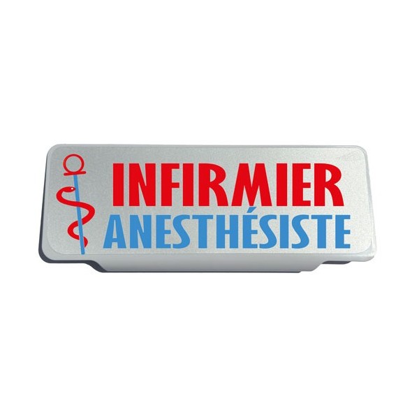 Clip Pare Soleil Infirmier Anesthésiste Rétro-Réfléchissant