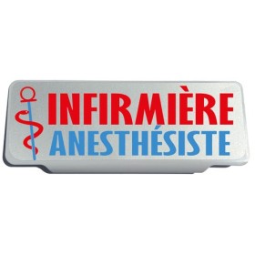 Clip Pare Soleil Infirmière Anesthésiste Rétro-Réfléchissant