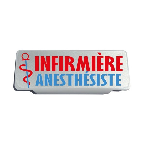 Clip Pare Soleil Infirmière Anesthésiste Rétro-Réfléchissant