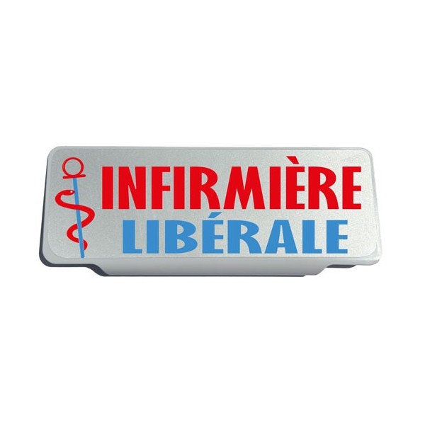 Clip Pare Soleil Infirmière Libérale Rétro-Réfléchissant