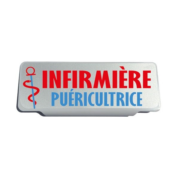 Clip Pare Soleil Infirmière Puéricultrice Rétro-Réfléchissant