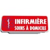 Clip Pare Soleil Infirmière Soins à Domicile Rouge Rétro-Réfléchissant