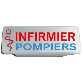 Clip Pare Soleil Infirmier Pompiers Rétro-Réfléchissant
