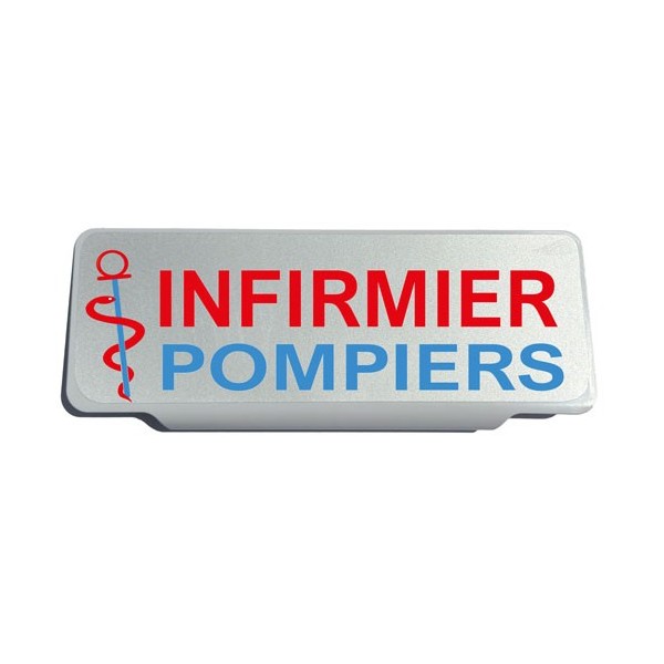Clip Pare Soleil Infirmier Pompiers Rétro-Réfléchissant