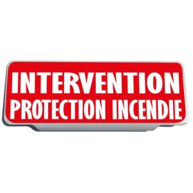 Clip Pare Soleil Intervention Protection Incendie Rétro-Réfléchissant