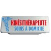 Clip Pare Soleil Kinésithérapeute Soins à Domicile Rétro-Réfléchissant