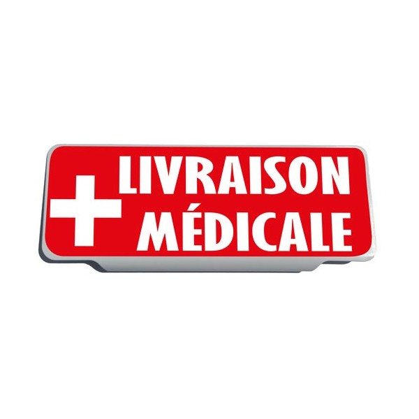 Clip Pare Soleil Livraison Médicale Rétro-Réfléchissant