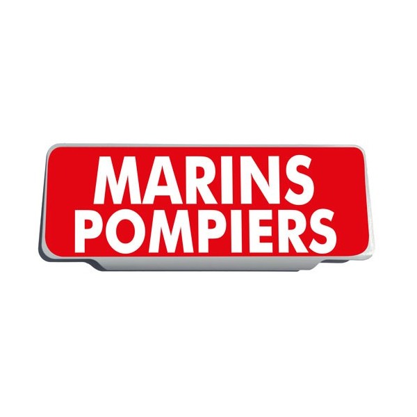 Clip Pare Soleil Marins Pompiers Rétro-Réfléchissant