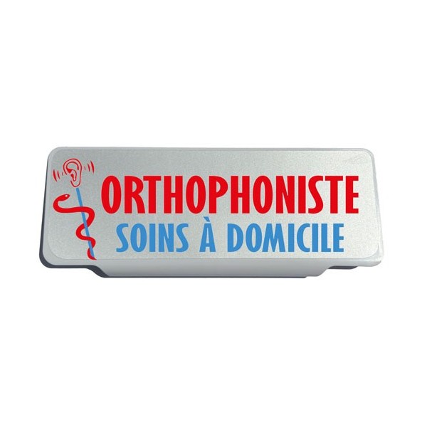 Clip Pare Soleil Orthophoniste Soins à Domicile Rétro-Réfléchissant