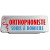 Clip Pare Soleil Orthophoniste Soins à Domicile Rétro-Réfléchissant