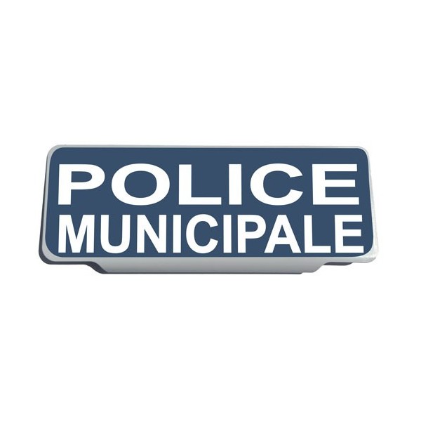 Clip Pare Soleil Police Municipale Rétro-Réfléchissant