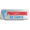 Clip Pare Soleil Professionnel de Santé Rétro-Réfléchissant