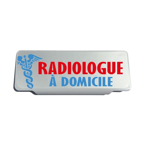 Clip Pare Soleil Radiologue à Domicile Rétro-Réfléchissant