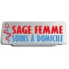 Clip Pare Soleil Sage Femme Soins à Domicile Rétro-Réfléchissant