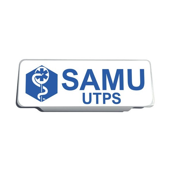 Clip Pare Soleil SAMU UTPS Rétro-Réfléchissant