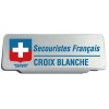 Clip Pare Soleil Secouristes Français Rétro-Réfléchissant