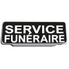 Clip Pare Soleil Service Funéraire Noir Rétro-Réfléchissant