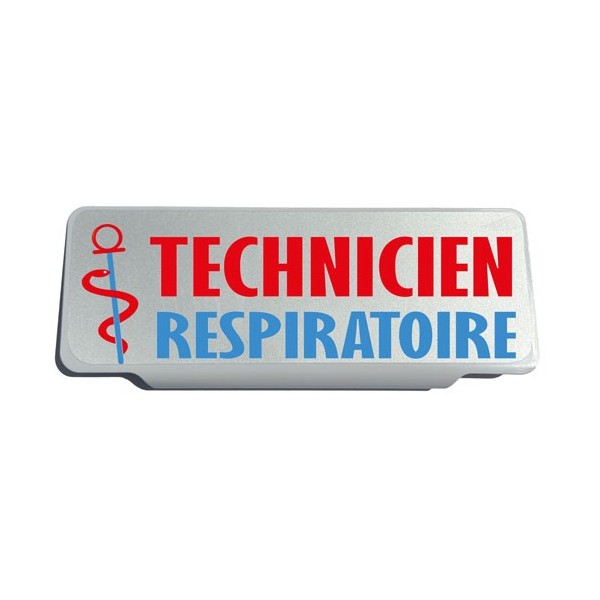 Clip Pare Soleil Technicien Respiratoire Rétro-Réfléchissant