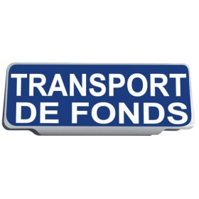 Clip Pare Soleil Transport de Fonds Rétro-Réfléchissant