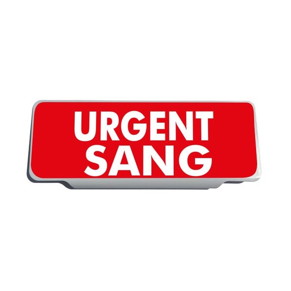 Clip Pare Soleil Urgent Sang Rétro-Réfléchissant