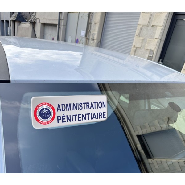 Clip Pare Soleil Administration Pénitentiaire Rétro-Réfléchissant