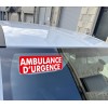 Clip Pare Soleil Ambulance d'Urgence Rétro-Réfléchissant