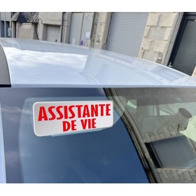 Clip Pare Soleil Assistante de Vie Rétro-Réfléchissant