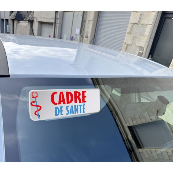 Clip Pare Soleil Cadre de Santé Rétro-Réfléchissant