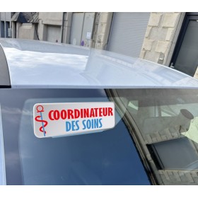 Clip Pare Soleil Coordinateur des Soins Rétro-Réfléchissant
