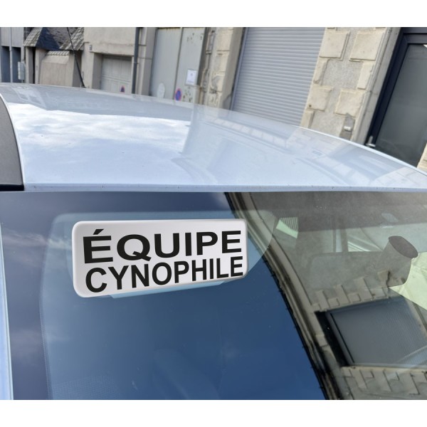 Clip Pare Soleil Equipe Cynophile Rétro-Réfléchissant