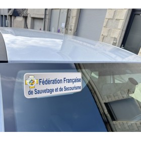 Clip Pare Soleil FFSS Rétro-Réfléchissant