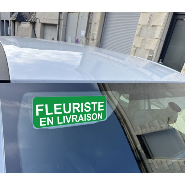 Clip Pare Soleil Fleuriste en Livraison Rétro-Réfléchissant