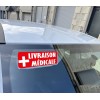 Clip Pare Soleil Livraison Médicale Rétro-Réfléchissant