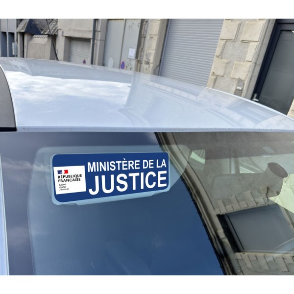 Clip Pare Soleil Ministère de la Justice Rétro-Réfléchissant