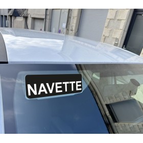 Clip Pare Soleil Navette Rétro-Réfléchissant