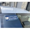 Clip Pare Soleil Officier Ministériel Rétro-Réfléchissant