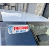 Clip Pare Soleil Préparatrice en Pharmacie Rétro-Réfléchissant
