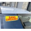 Clip Pare Soleil Sang Organes Rétro-Réfléchissant