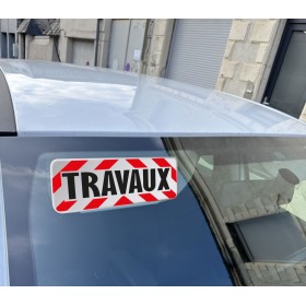 Clip Pare Soleil Travaux Rétro-Réfléchissant