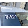 Clip Pare Soleil Véhicule Officiel Rétro-Réfléchissant