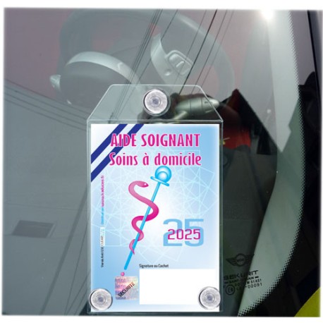 Caducée Aide Soignant Soins à domicile 2025
