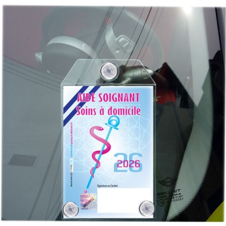 Caducée Aide Soignant Soins à domicile 2026