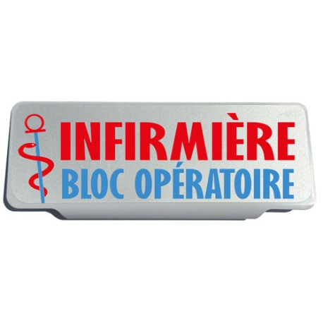 Clip Pare Soleil  Infirmière Bloc Opératoire Rétro-Réfléchissant